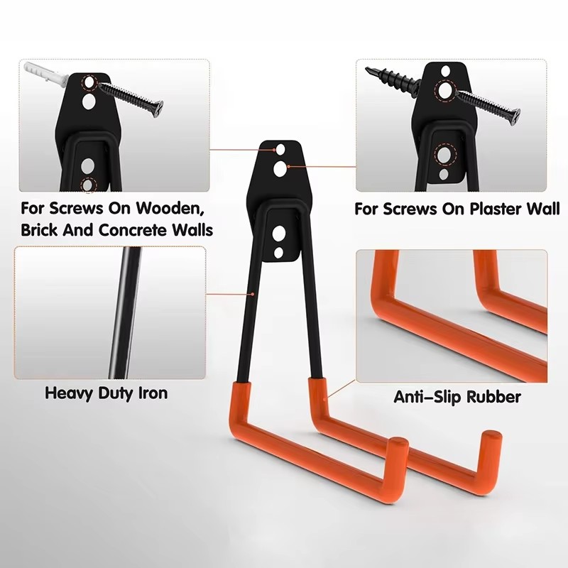 Gardening Tools Organiser - Ganchos Utilitarios para Almacenamiento en Garaje,