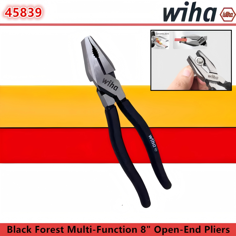 Gardening Tools German - WIHA 45839 Alicates Multiusos Black Forest