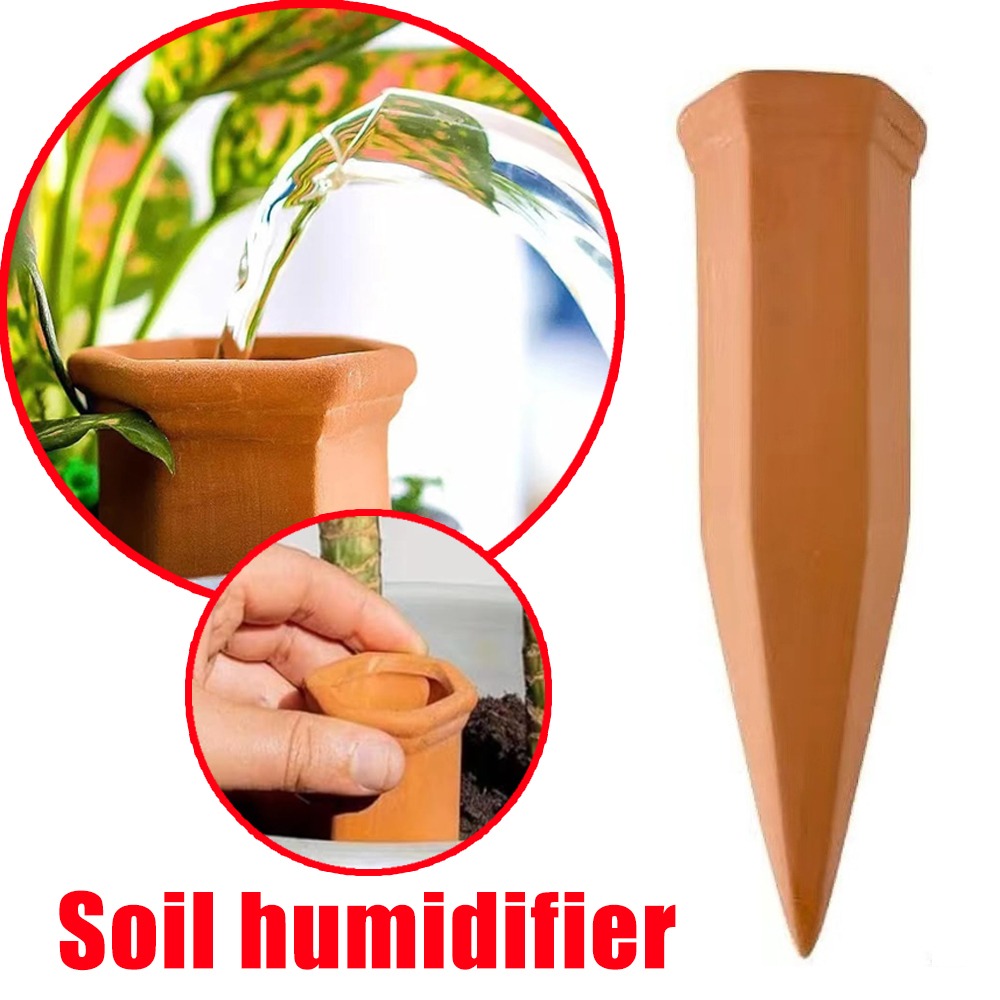 Root Watering Spike - Dispositivo de Riego Automático de Terracota,