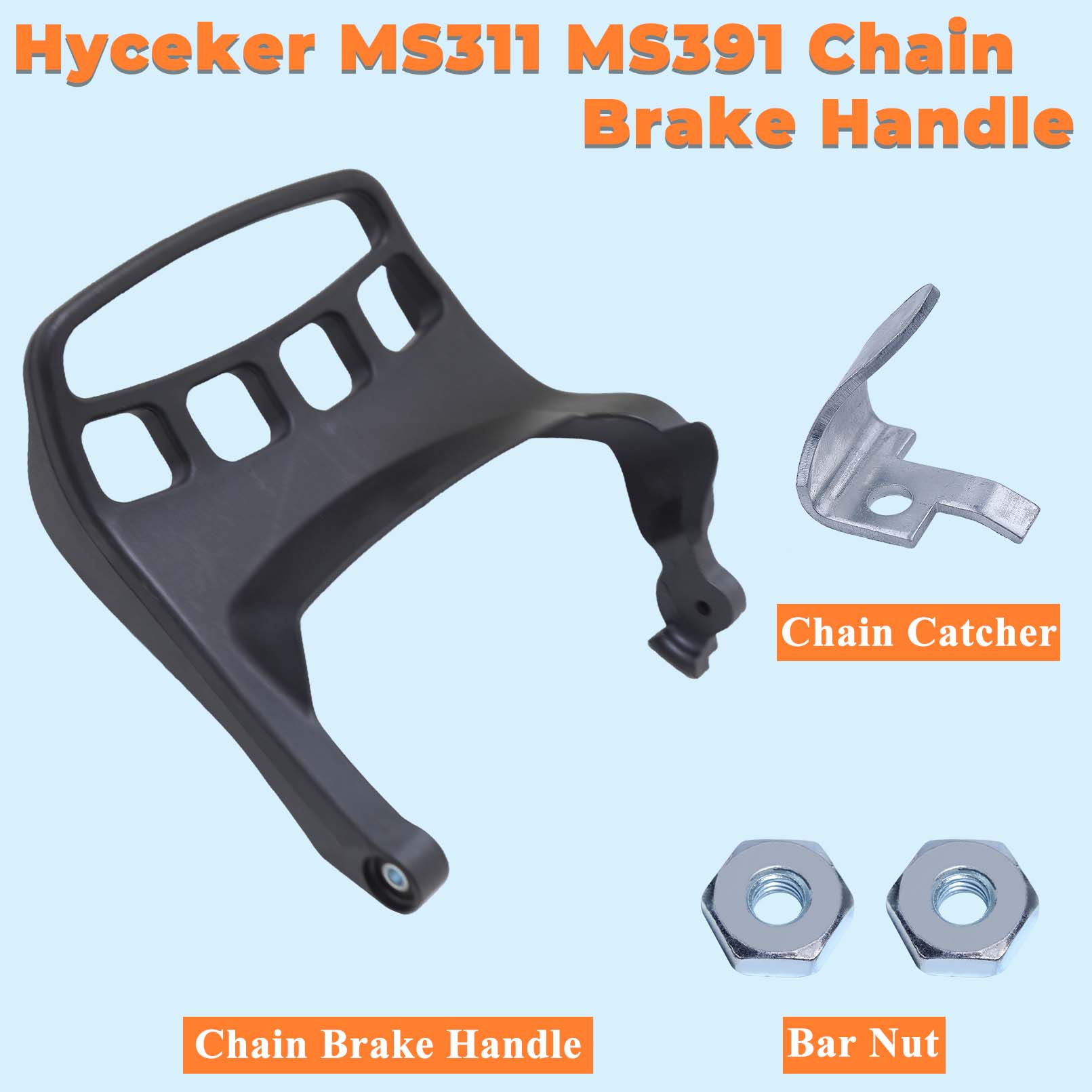 Palanca de freno de cadena par - Stihl Chainsaw Ms311 reseña y precio