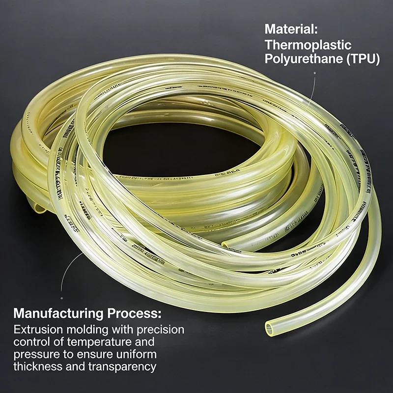 Tubo Flexible de TPU Amarillo  - Gardening Tools Youtube reseña y precio