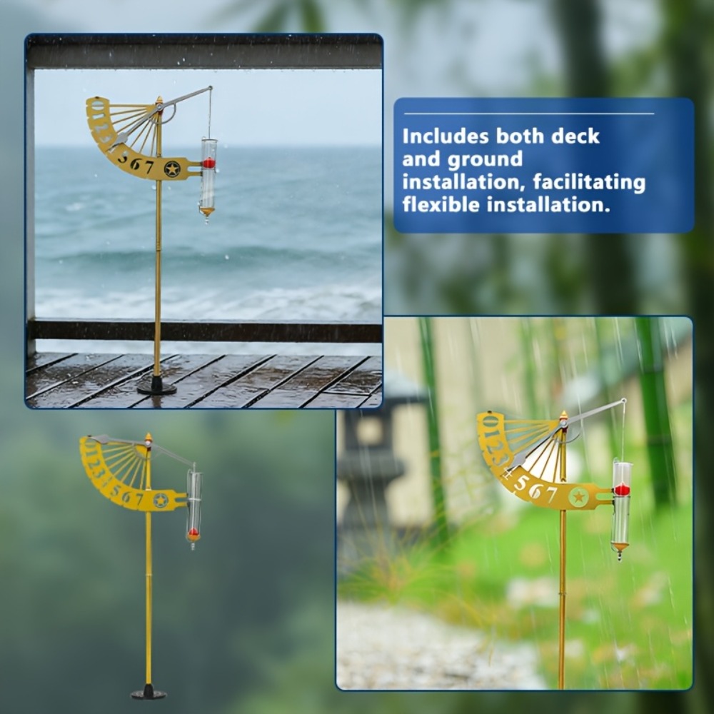 Soporte para Pluviómetro con F - Gardening Tools Unique reseña y precio