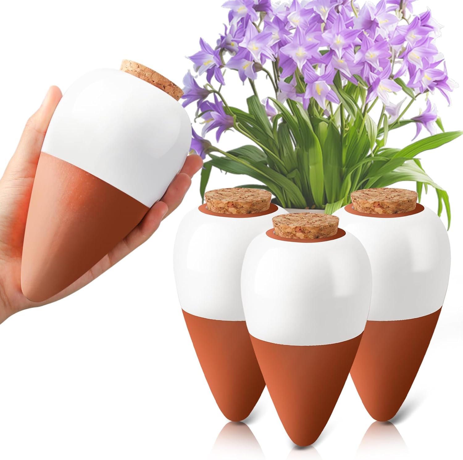 Espuelas de riego de terracota - Root Watering Spike reseña y precio