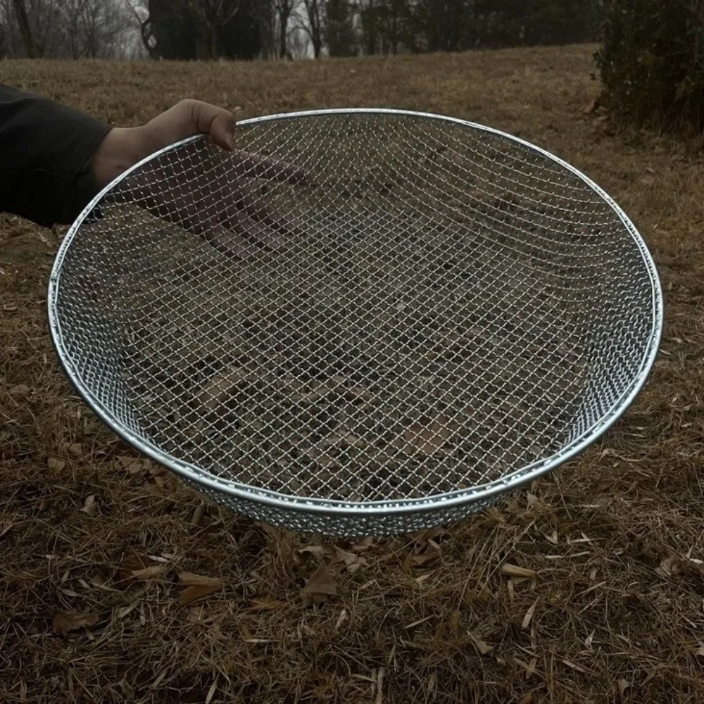 Cesta de malla para tamizar ti - Garden Sieve Soil reseña y precio
