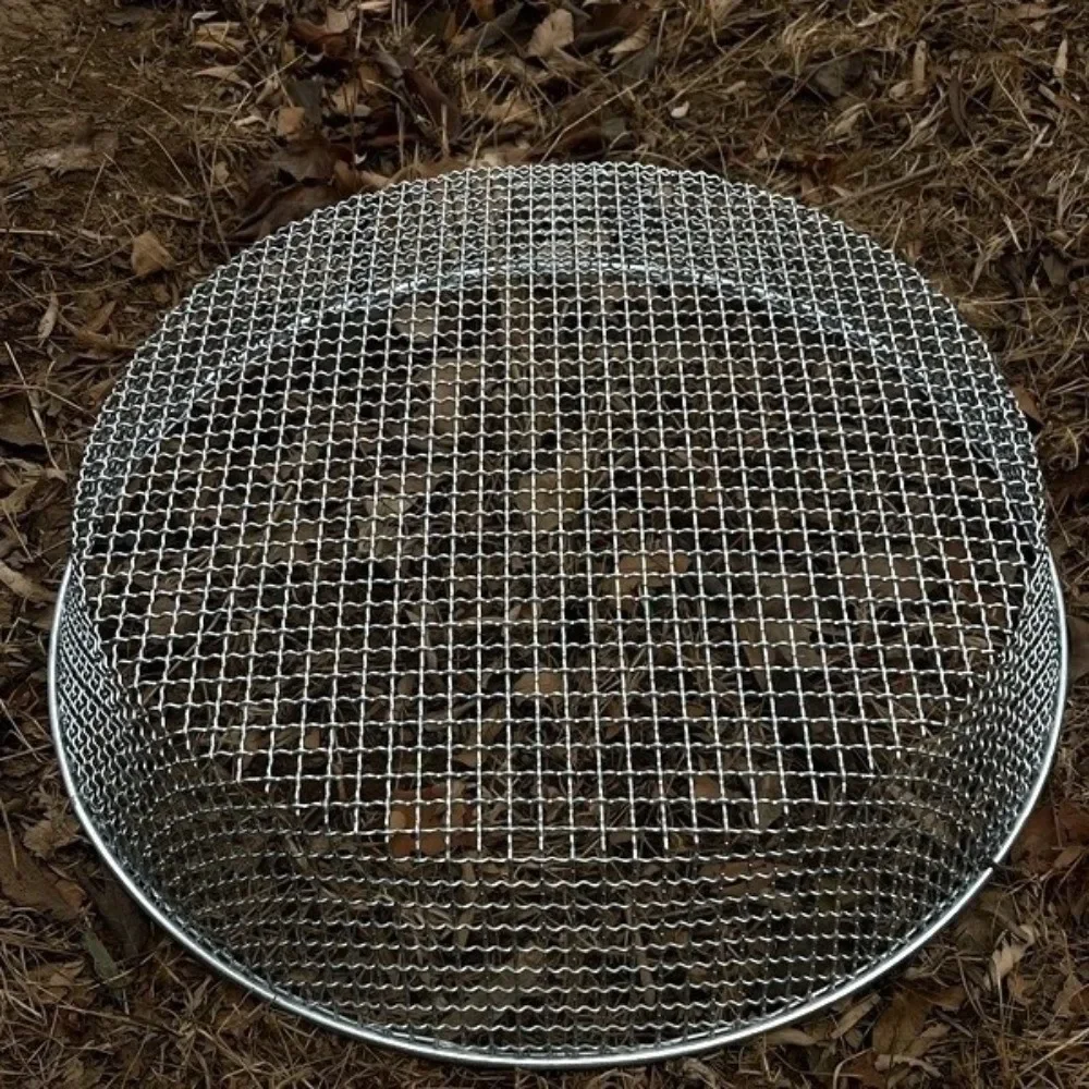 Cesta de malla para tamizar ti - Garden Sieve Soil reseña y precio