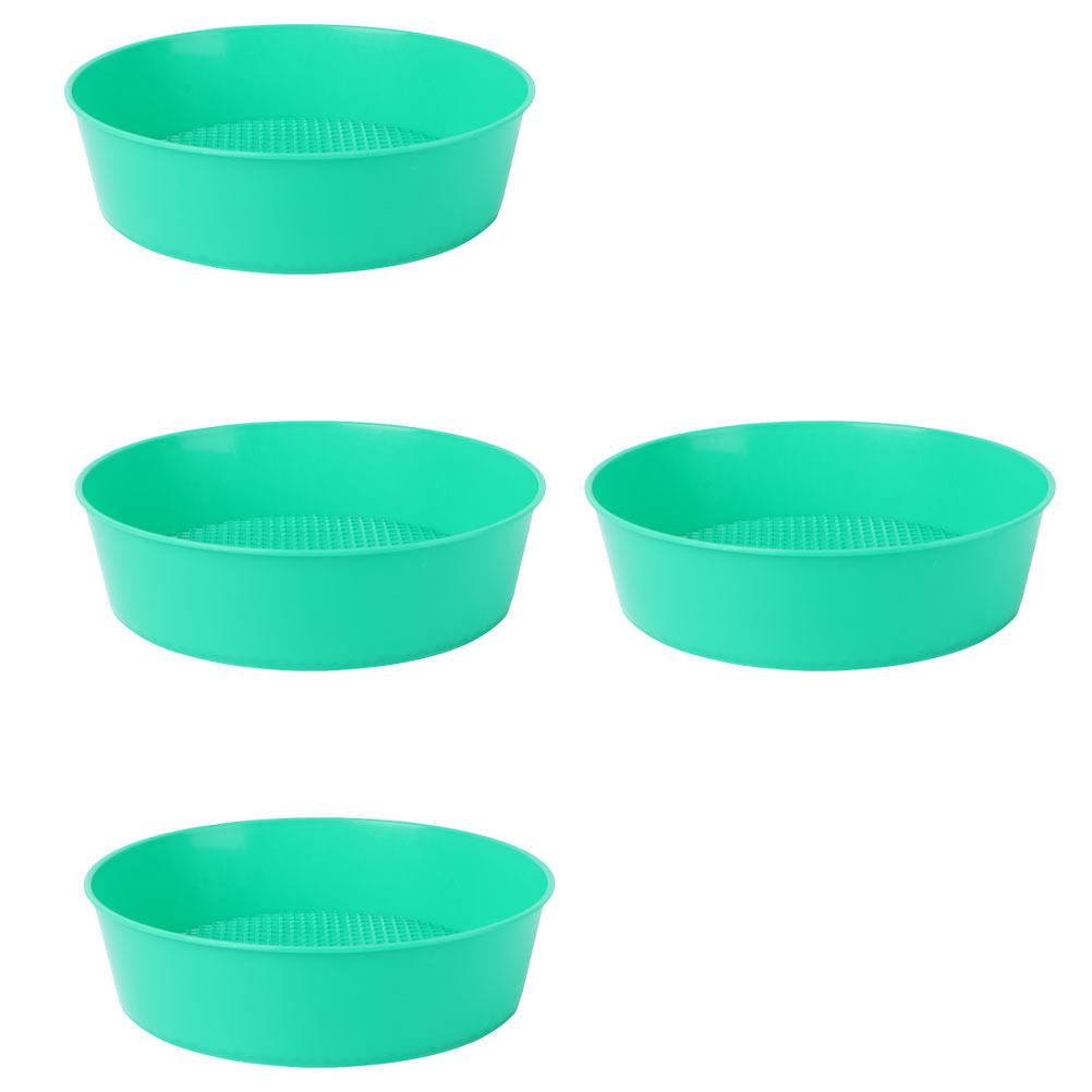 4 unidades de tamiz para tierr - Garden Sieve Soil reseña y precio