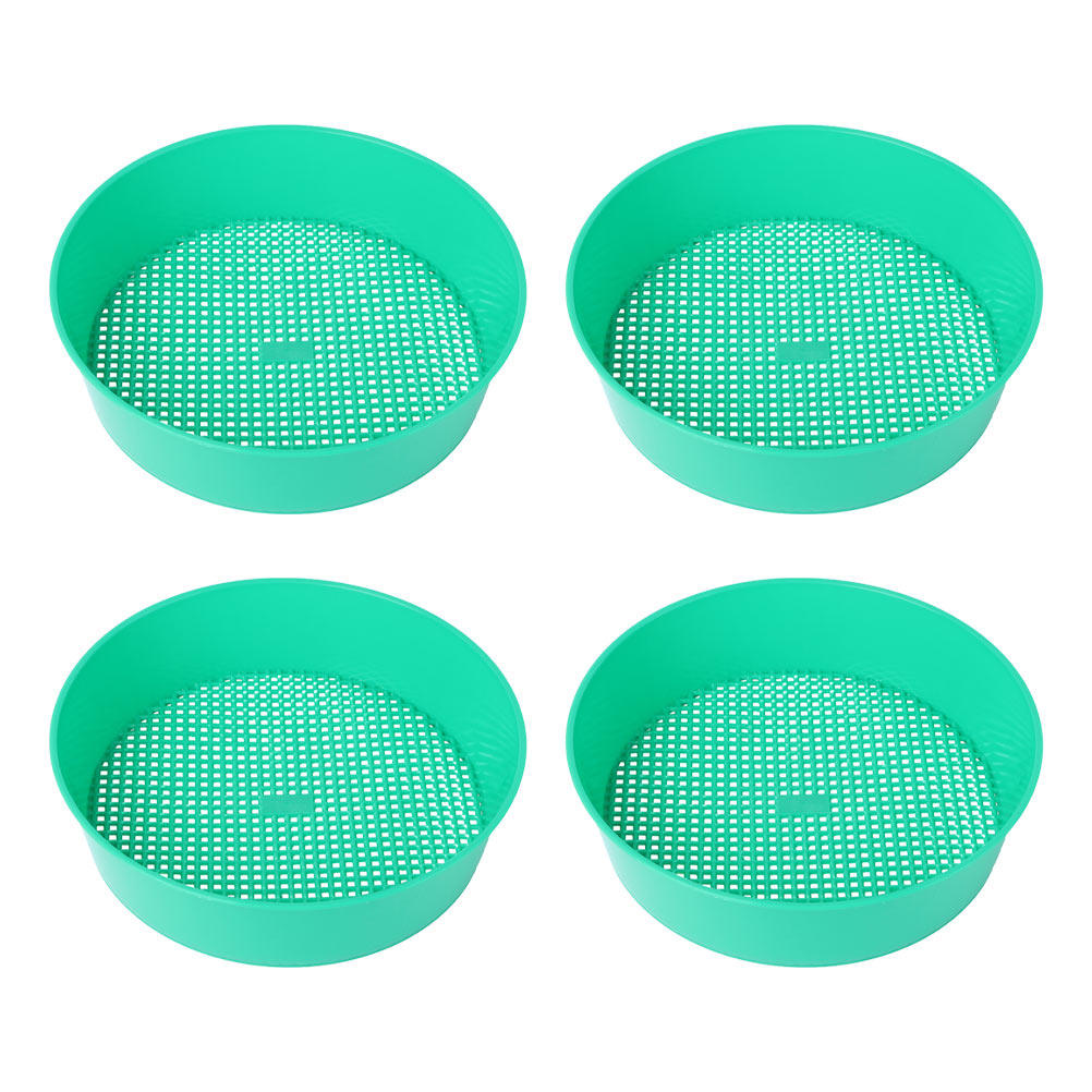 4 unidades de tamiz para tierr - Garden Sieve Soil reseña y precio