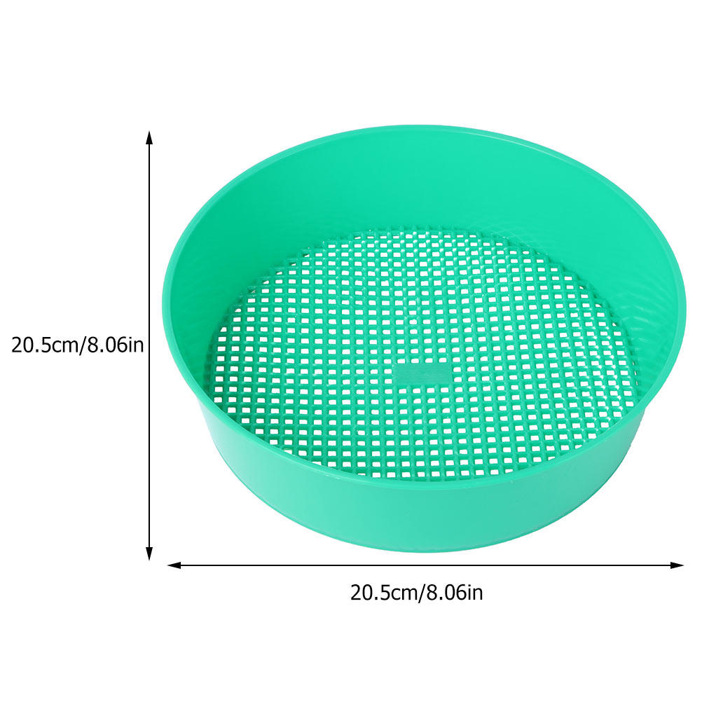 4 unidades de tamiz para tierr - Garden Sieve Soil reseña y precio