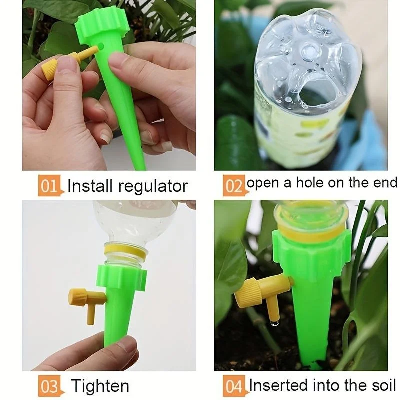 Sistema de Riego Automático po - Root Watering Spike reseña y precio
