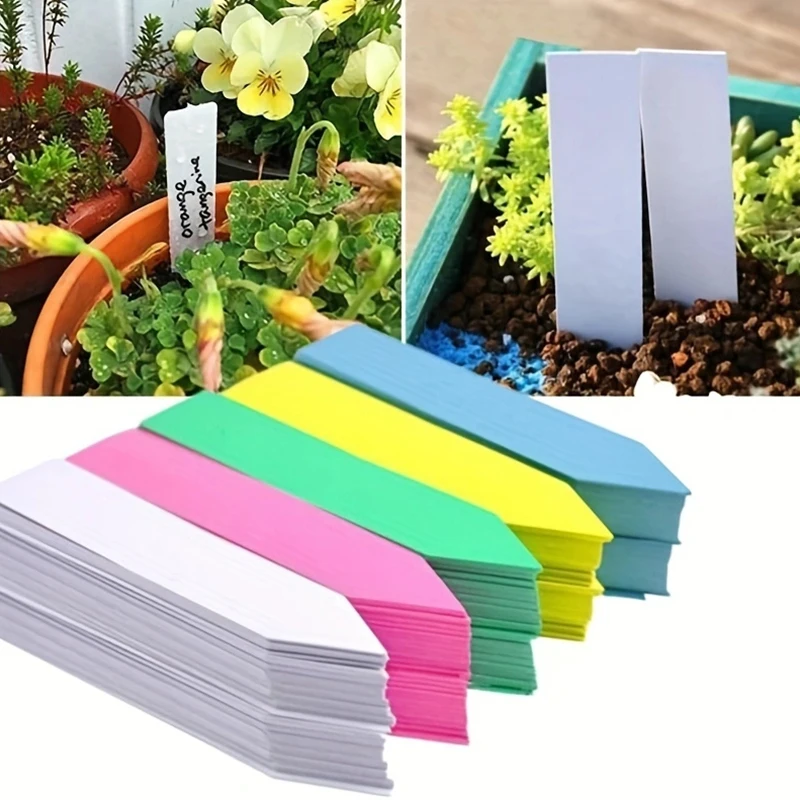 100 etiquetas de plástico para - Garden Label Marker reseña y precio