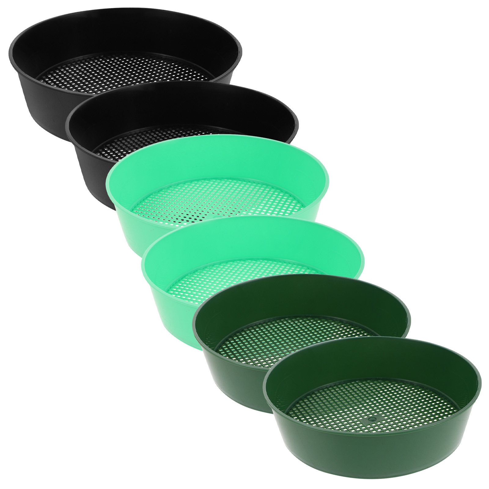 6 piezas de tamiz de plástico  - Garden Sieve Soil reseña y precio
