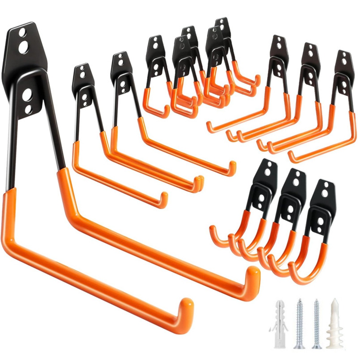 Gancho de pared metálico de al - Gardening Tools Organiser reseña y precio