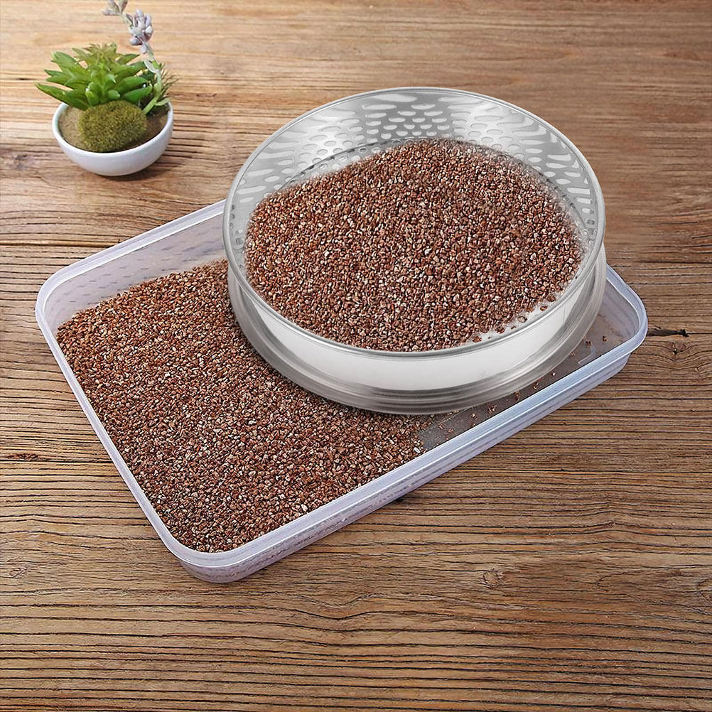 Tamiz de acero inoxidable para - Garden Sieve Soil reseña y precio