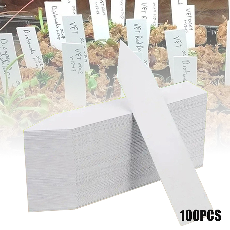 100 Uds. Etiquetas para planta - Garden Label Marker reseña y precio