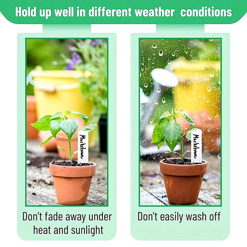 100 Uds. Etiquetas para planta - Garden Label Marker reseña y precio