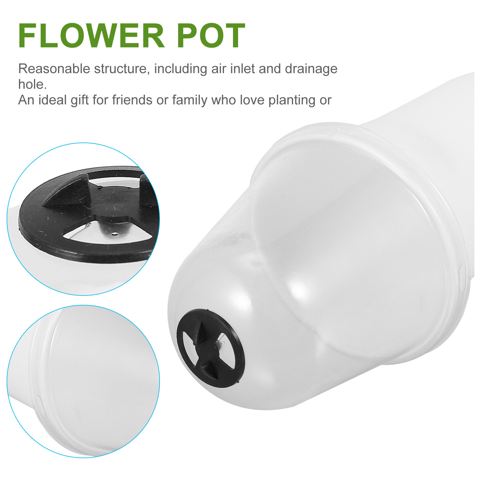 Juego de 2 macetas de plástico - Gardening Tools Gift Ideas reseña y precio